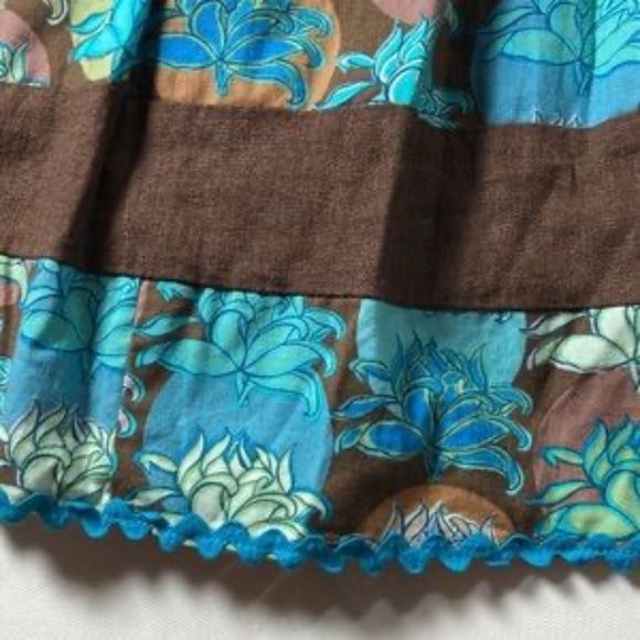 Love-Life Collection (Felice Pappas) Classic Swing Style Dress with Lotus Flower - Picture 6 of 7